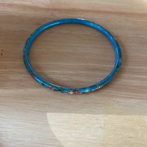 Inlay Floral Bracelet Cloisonné - Picture 5 of 7